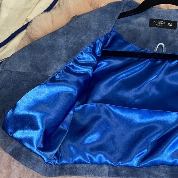 Aleeza Paris 100% Lamb Suede Leather - Picture 14 of 17